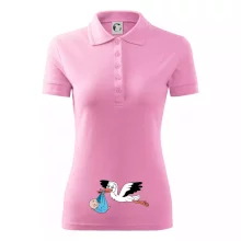 Čáp a miminko - kluk (Hana-creative)