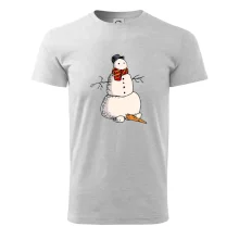 Sněhulák se spadlým nosem