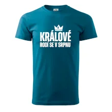 Jednoduchý nápis - Králové se rodí v srpnu