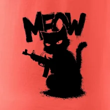 Meow kočka se zbraní
