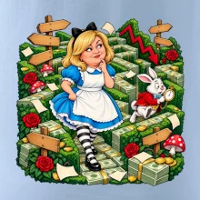 Alenka v říši dluhů finanční bludiště