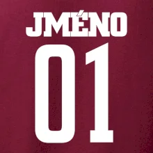 Florbalový  dres - vlastní jméno a číslo