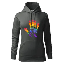 LGBT hand print