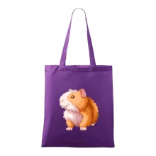 Morče - kreslené, bílo oranžové