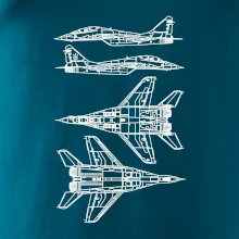 Mig 29 Fulcrum - obrys