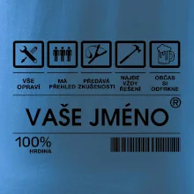 Vaše jméno - čárový kód