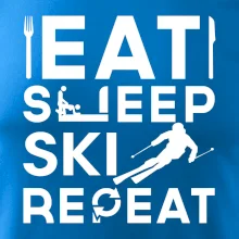 Eat sleep ski repeat