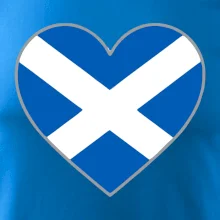 Skotské srdce na prso