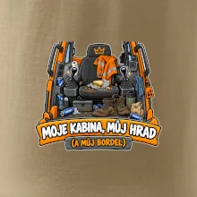 Kabina bagristy můj hrad a můj bordel