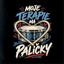 Moje terapie má paličky - srdce bubeníka