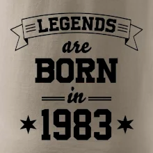Legends are born in 1983