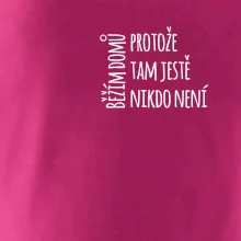 Běžím domů protože tam ještě nikdo není - na prsu