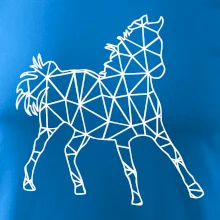 Geometrie - kůň jednobarevná