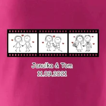 Svatební den - váš nápis (Hana-creative)