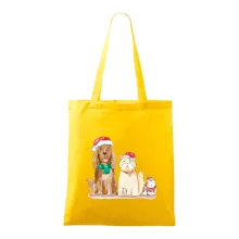 Veselé vánoce - pes, křeček a kočka