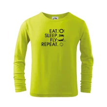 Eat sleep fly repeat Eat sleep fly repeat