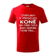 Chtěla jsem k Vánocům koně