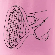 Tenisová raketa jednim tahem