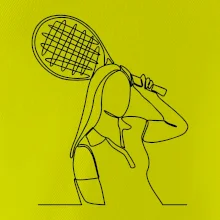 Tenistka  jednim tahem