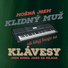 Klávesy klidný muž