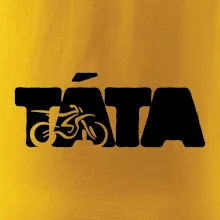 Táta nápis - motorka enduro