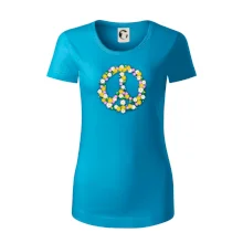 Peace symbol kopretiny