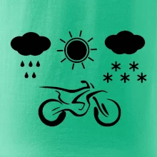 Motorkář za každého počasí - enduro