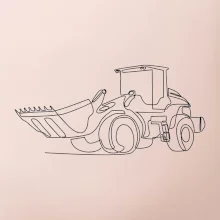 Nakladač jedním tahem