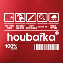 Čárový kód - Houbařka