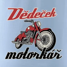 Dědeček motorkář