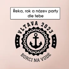 Na vodu - kotva (vlastní nápis)