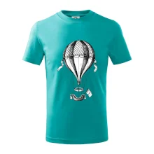 Horkovzdušný balón  kreslený