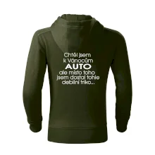 Chtěl jsem k Vánocům auto