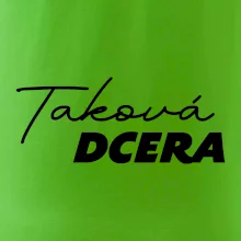 Jaký táta / máma - taková dcera psací