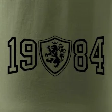 Narozeninový motiv - znak - 1984