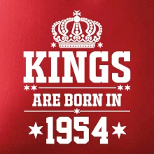 Kings are born in 1954