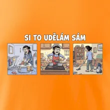 Si to udělám sám - dlouhé vlasy a knír