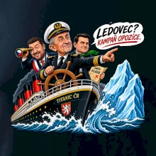 Babiš jako kapitán Titaniku