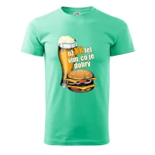 Pivo a burger vím co je dobrý Pivo a burger vím co je dobrý