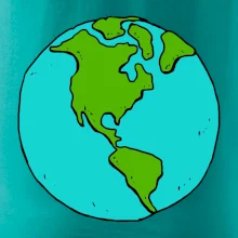 Planeta na prsu - Amerika