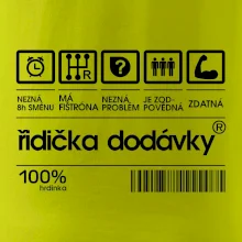 Čárový kód - řidička dodávky