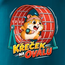 Běžecký křeček na oválu