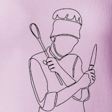 Kuchař jedním tahem