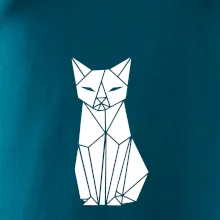 Origami kočka zepředu