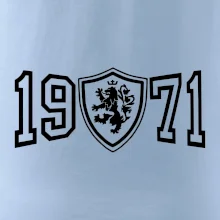 Narozeninový motiv - znak - 1971