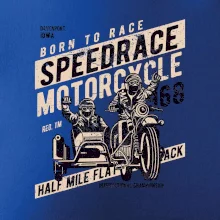 Speedrace motrcycle half mile