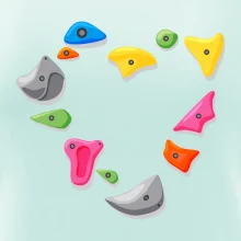 Lezení na stěně - srdce