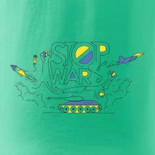 Stop war - Ukrajinské barvy Stop war - Ukrajinské barvy