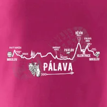 Profil kopců - Kolem Pálavy