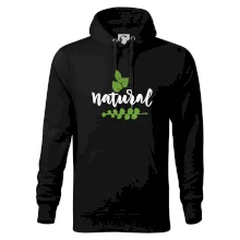 Natural - nápis v listech